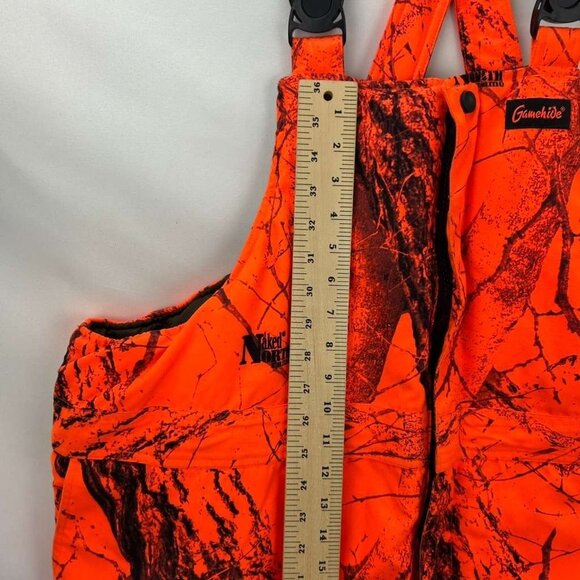 Gamehide Men's 2XL Hunter Hide Orange Taked North Camo Hunting Overalls - Picture 8 of 16